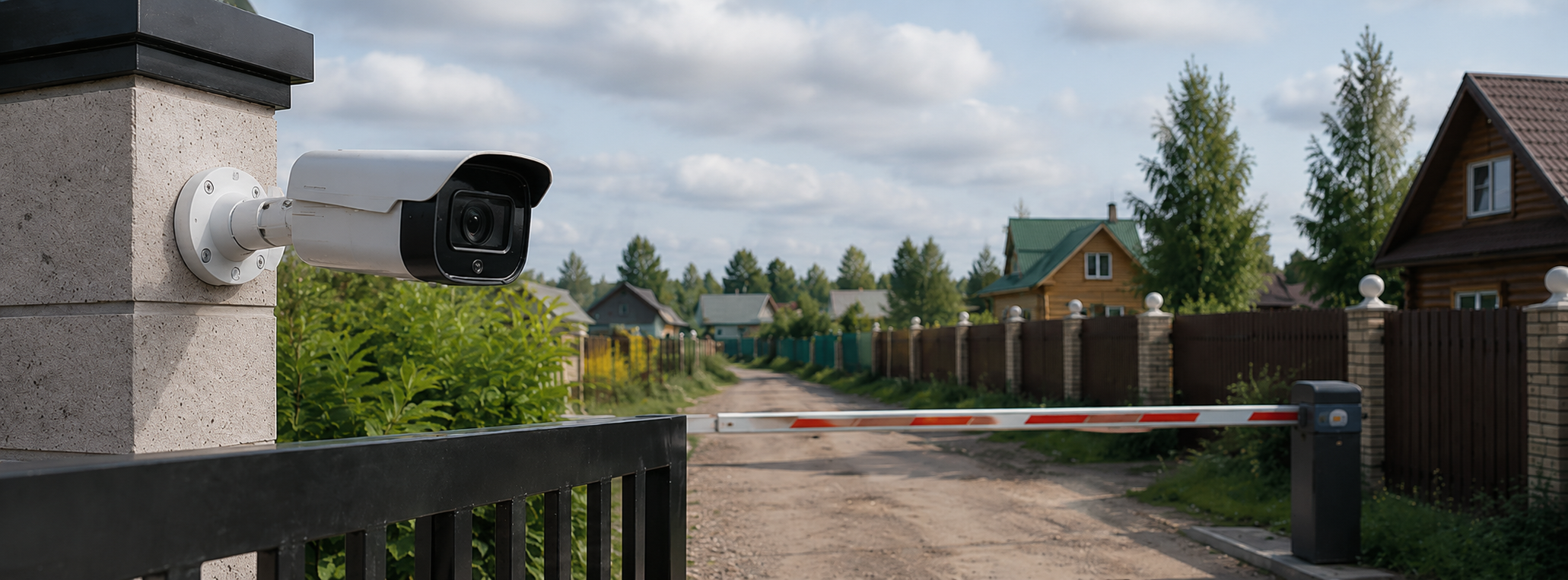 Видеонаблюдение в СНТ и на наружных территориях